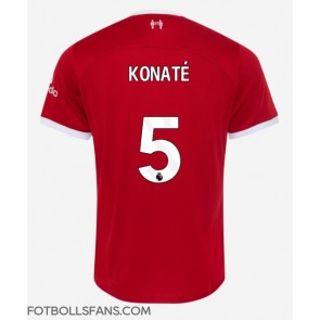 Liverpool Ibrahima Konate #5 Replika Hemmatröja 2023-24 Kortärmad